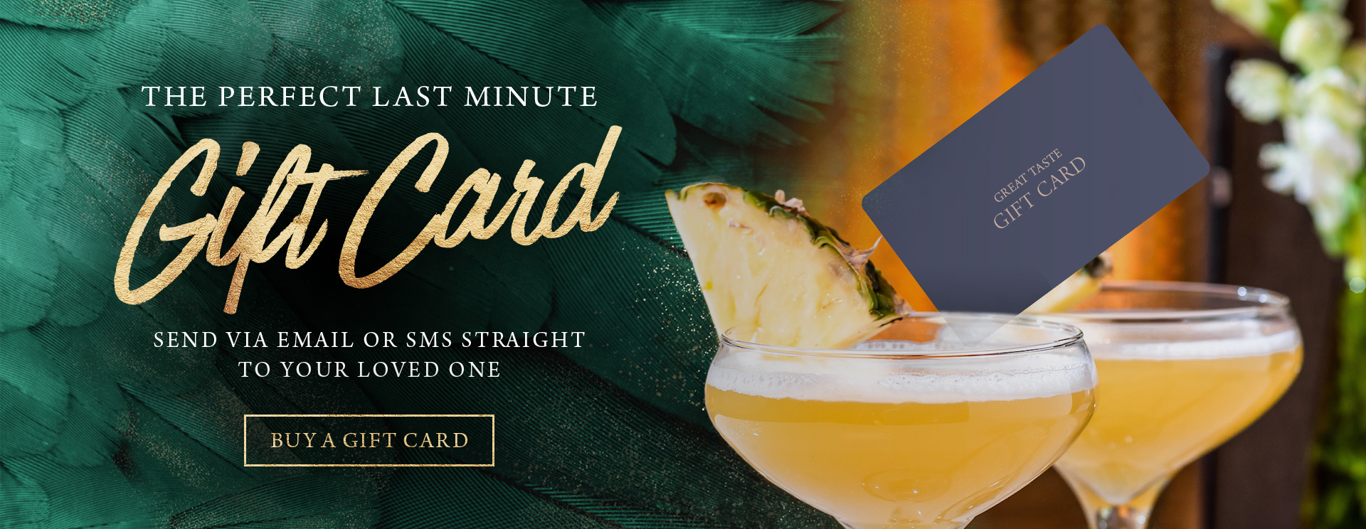 Give the gift of a gift card at The Bulls Head