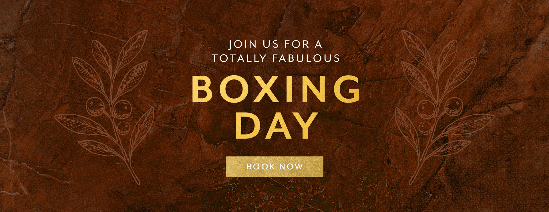 Boxing Day menu at The Bulls Head