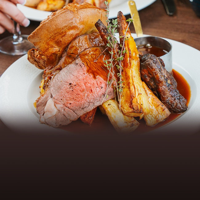 Sunday menu at The Bulls Head