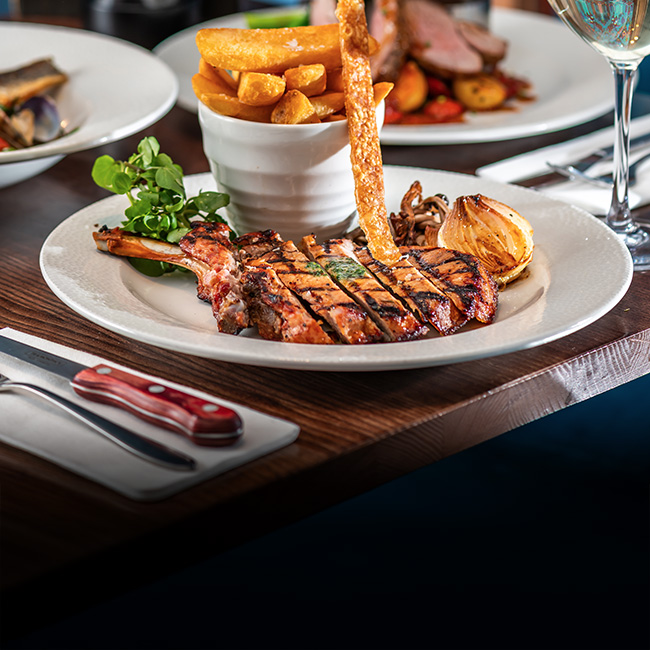 A La Carte menu at The Bulls Head