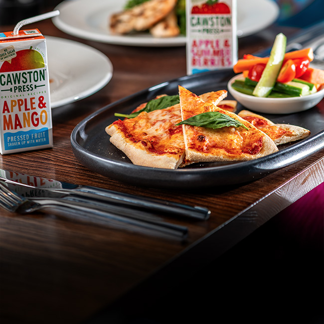 Children's menu at The Bulls Head