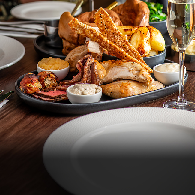 Sunday menu at The Bulls Head