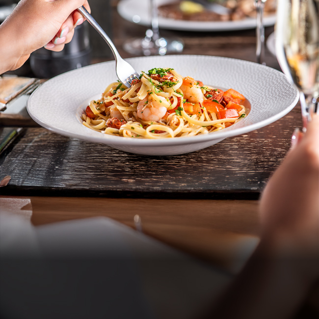 Dessert menu at The Bulls Head