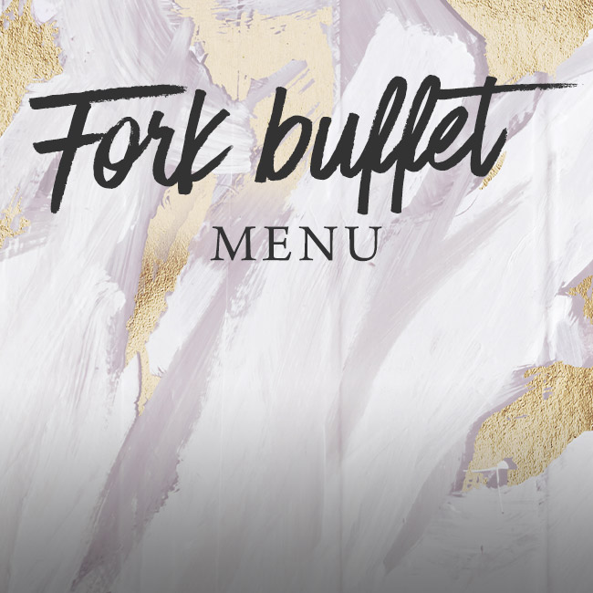Fork buffet menu at The Bulls Head